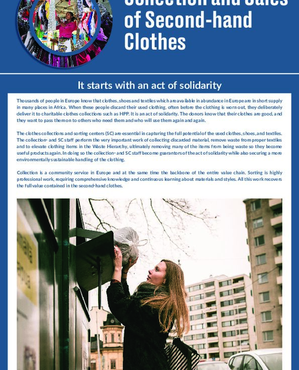 Donation is the act of solidarity
